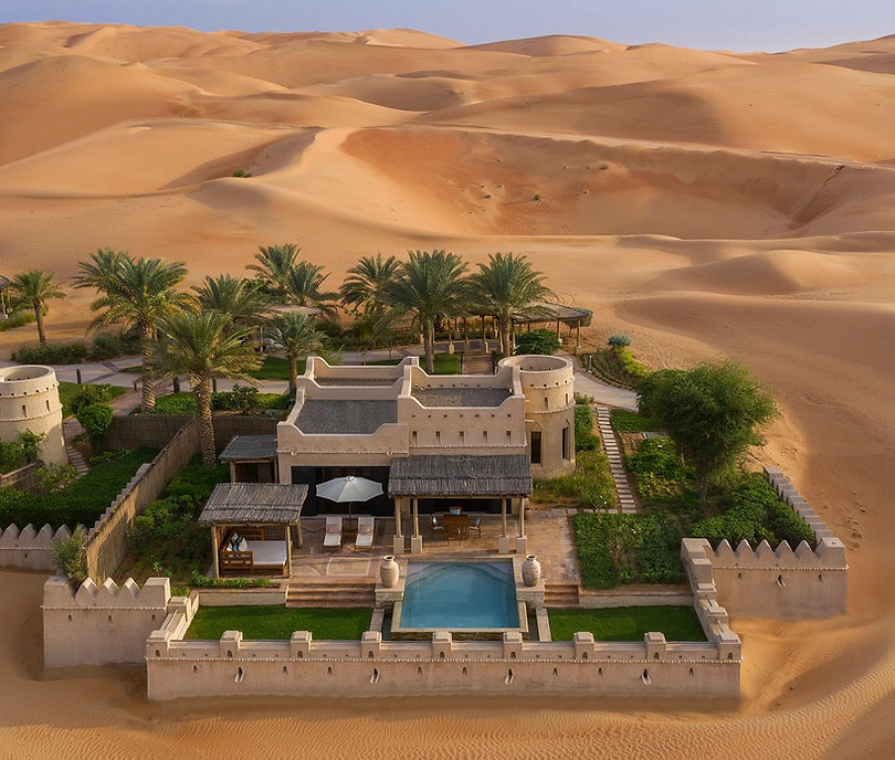 Qasr Al Sarab Desert Resort By Anantara private villa