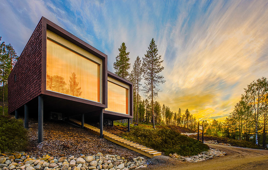 Arctic TreeHouse Hotel Exterior