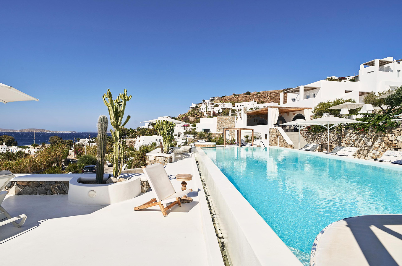 katikies mykonos outdoor pool