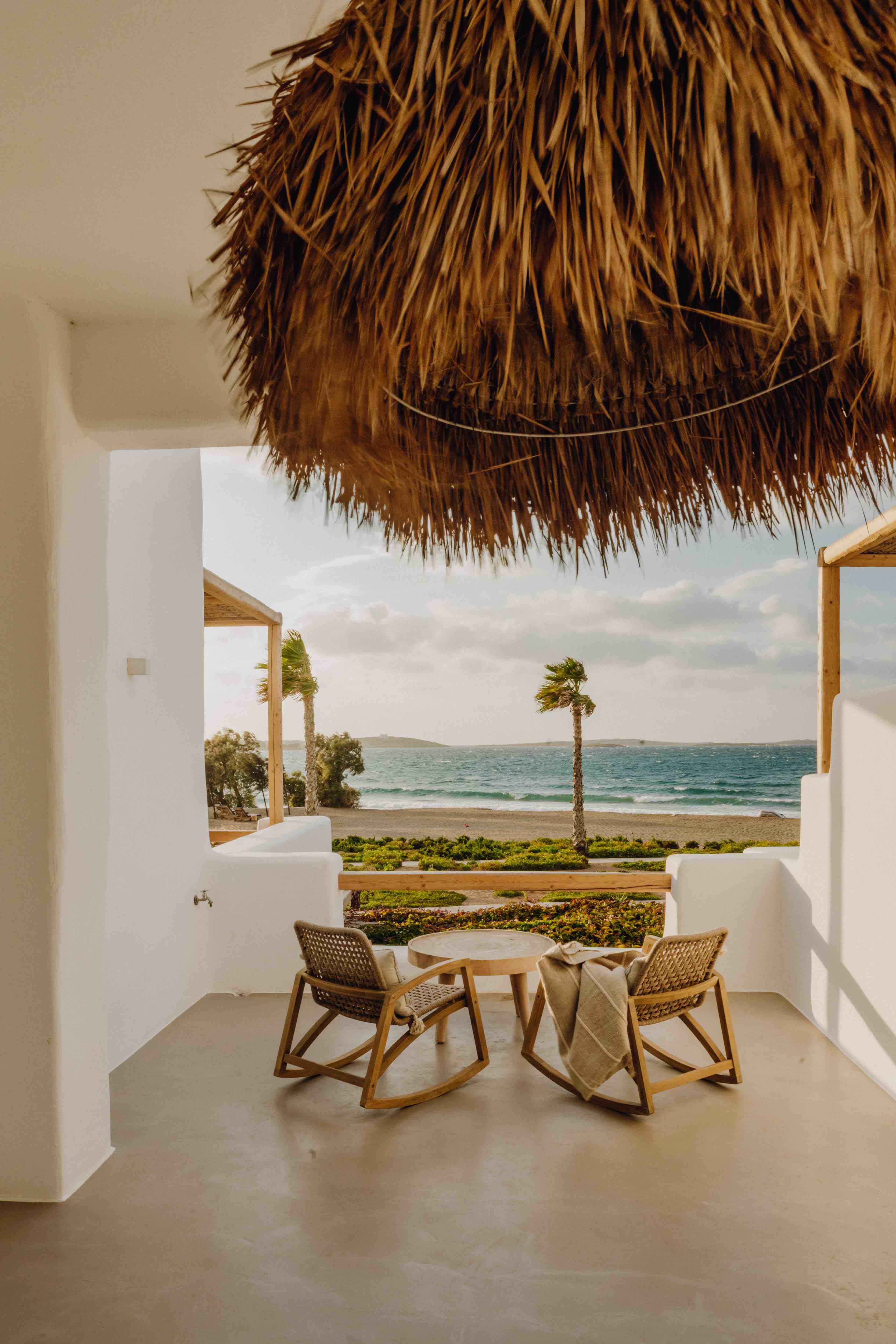 Seesoo Paros Beachfront Resort balcony view