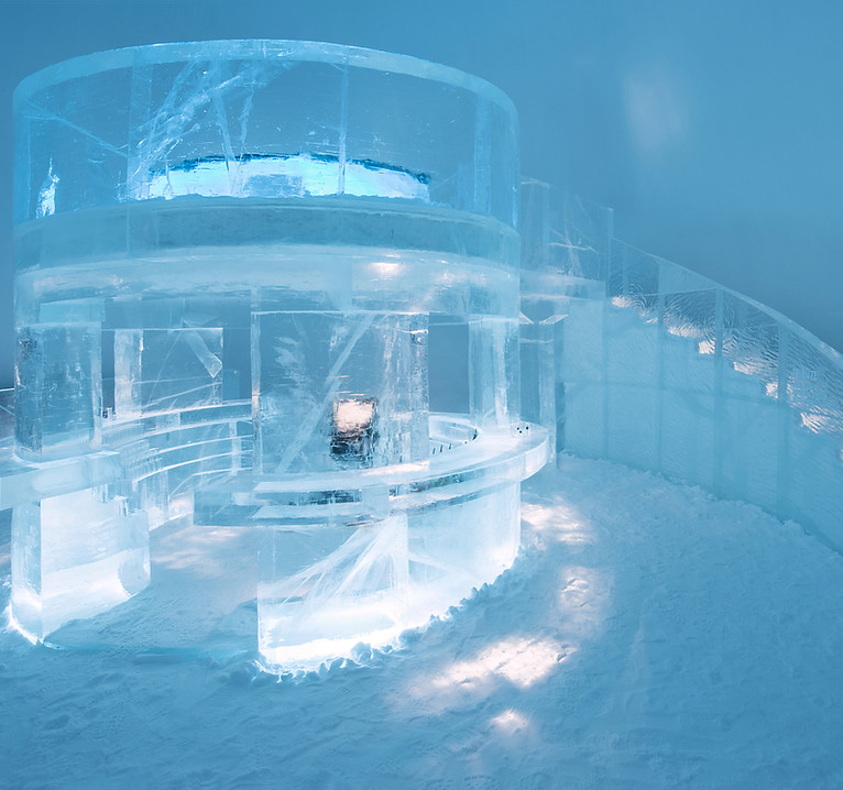 IceHotel Sweden interior,photo by Asaf Kliger