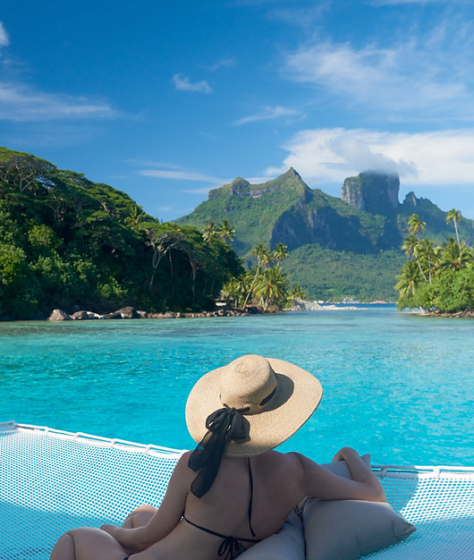 Conrad Bora Bora Nui Bungalows view