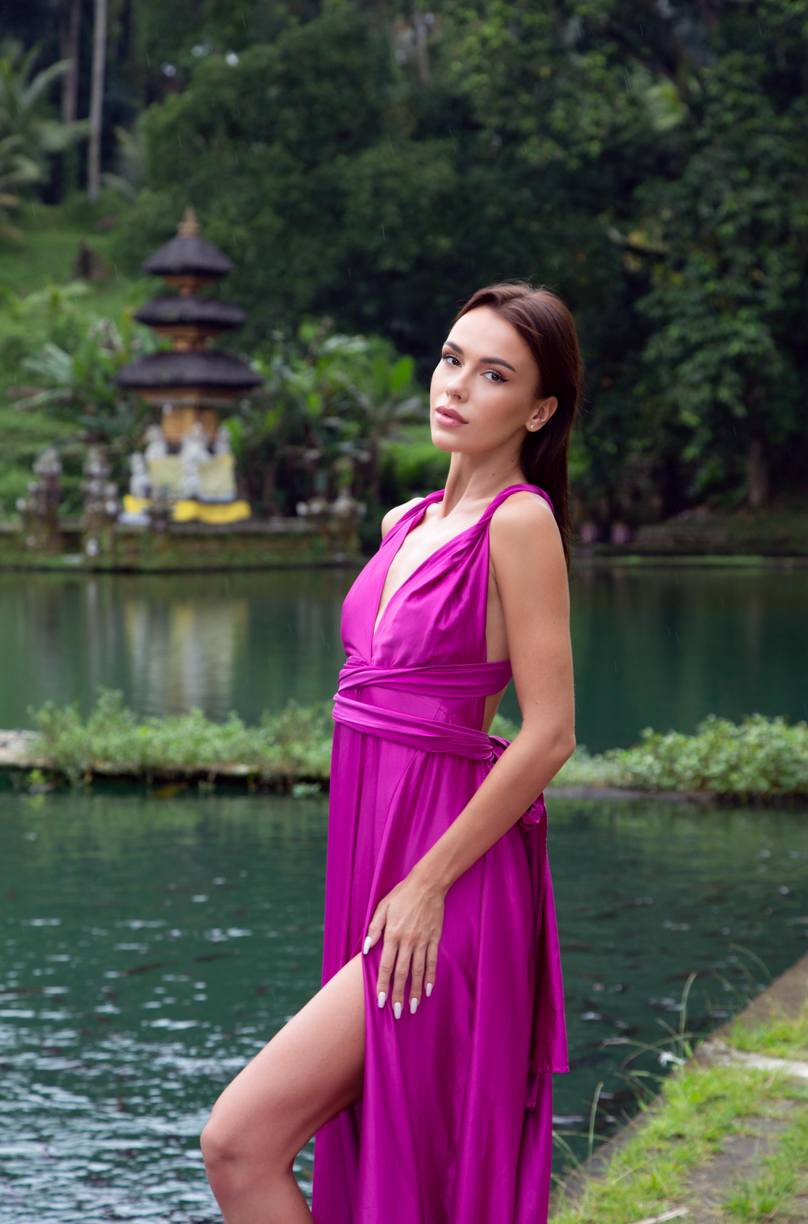 Photoshoot Influent Traveler in Bali with the Real Bali Tours with Anastasia Yurpolska